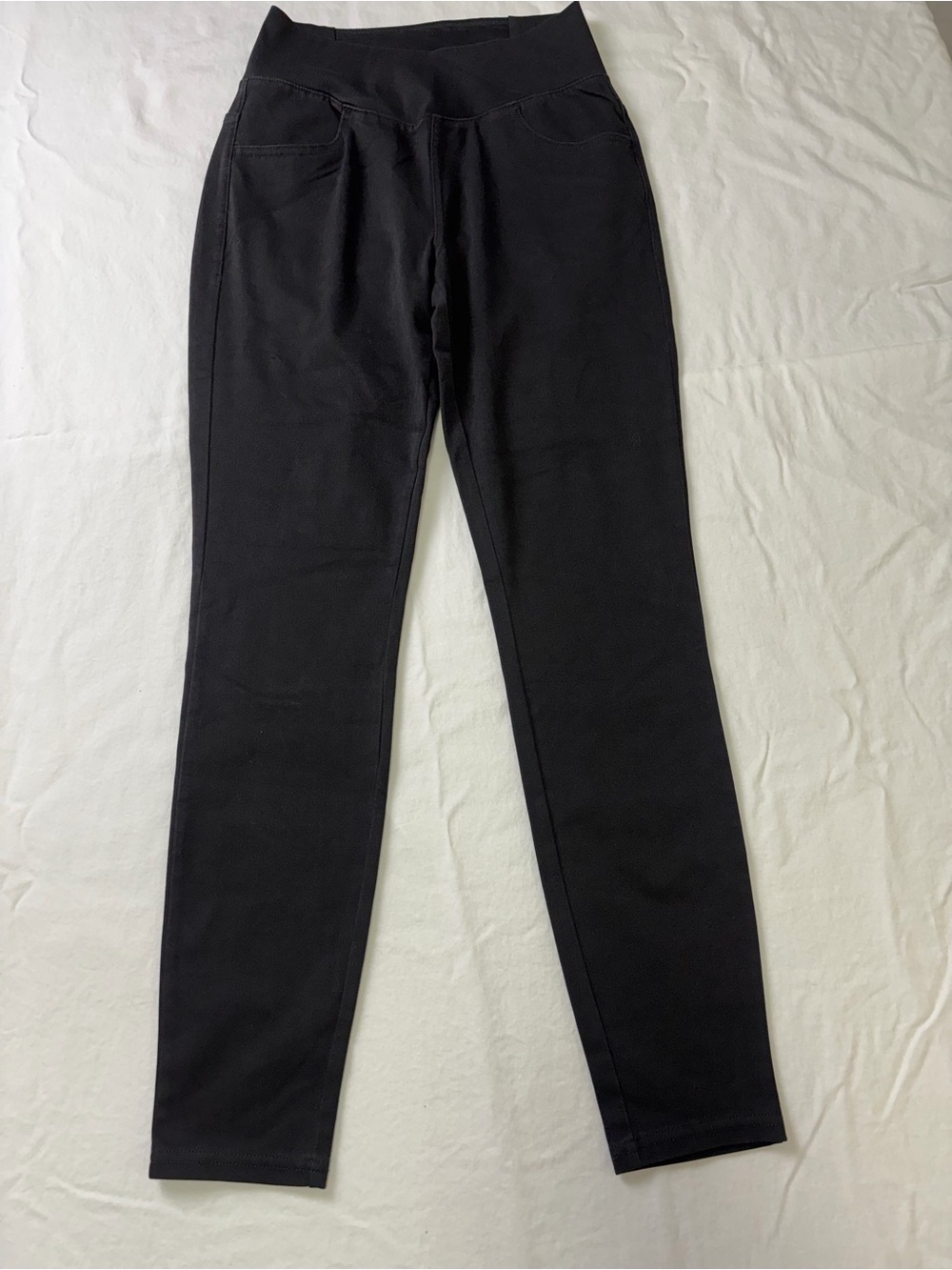 HALARA Black Slim High-Waist Joggers